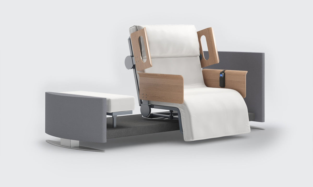 RotoBed Change Electric Rotating Chair Bed - Automated Swivel Stand-Up Assist Bed - Detail View 38