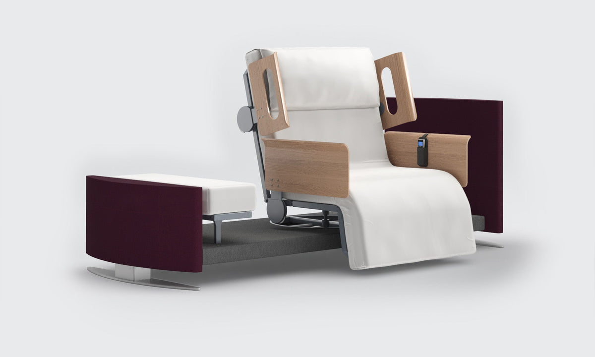 RotoBed Change Electric Rotating Chair Bed - Automated Swivel Stand-Up Assist Bed - Detail View 40
