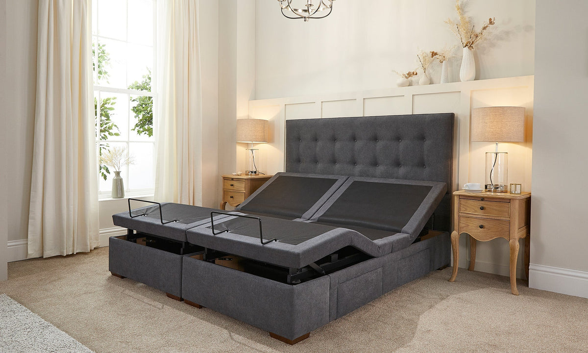 Opera Beds Emerald Motion Divan Electric Adjustable Bed - Ergonomic Divan Base - Detail View 10