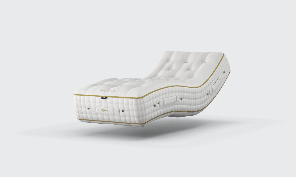 Opera Beds Vicuña Luxury Adjustable Mattress - Handcrafted Natural Wool & Silk Mattress - Detail View 11