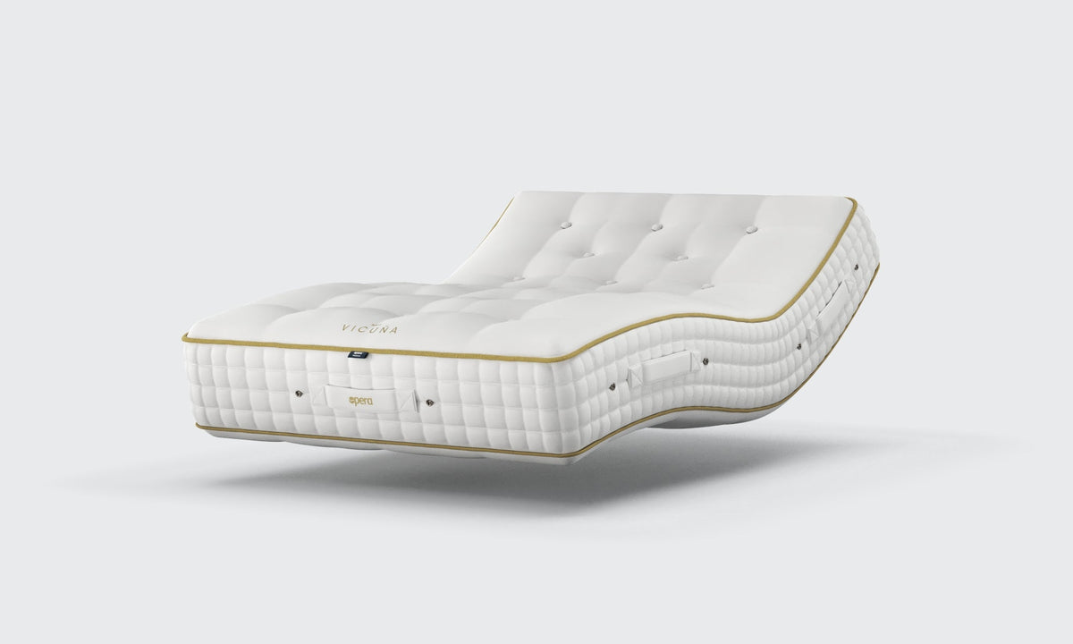 Opera Beds Vicuña Luxury Adjustable Mattress - Handcrafted Natural Wool & Silk Mattress - Detail View 18