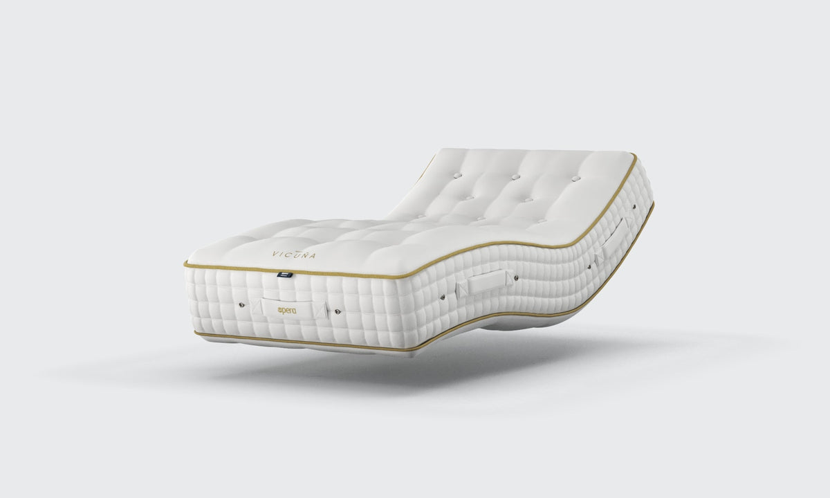 Opera Beds Vicuña Luxury Adjustable Mattress - Handcrafted Natural Wool & Silk Mattress - Detail View 16