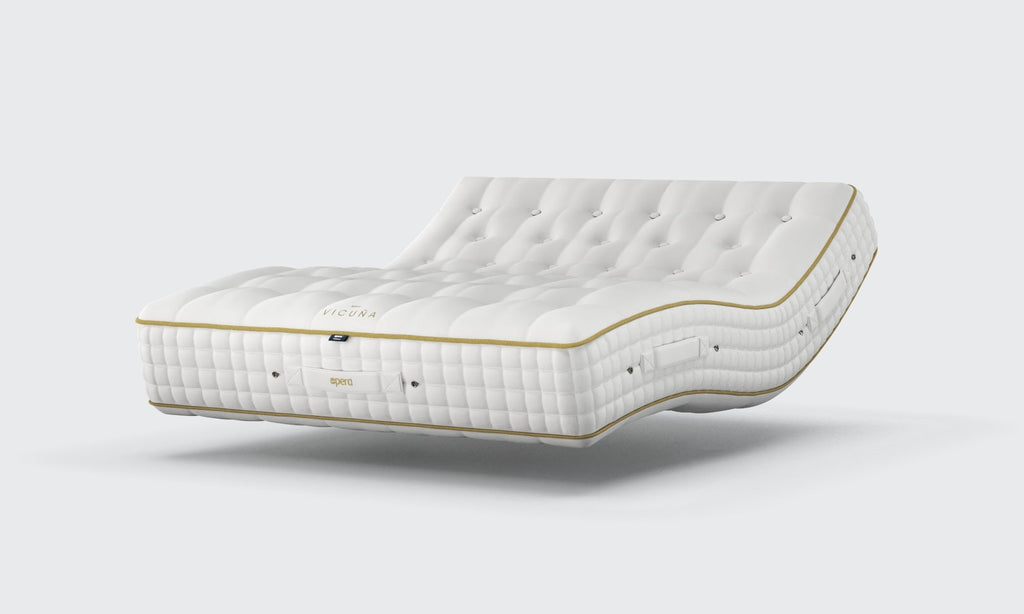 Opera Beds Vicuña Luxury Adjustable Mattress - Handcrafted Natural Wool & Silk Mattress - Detail View 19