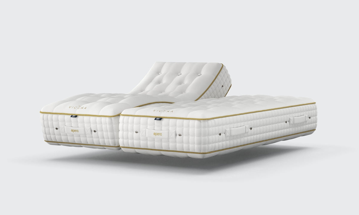 Opera Beds Vicuña Luxury Adjustable Mattress - Handcrafted Natural Wool & Silk Mattress - Detail View 22
