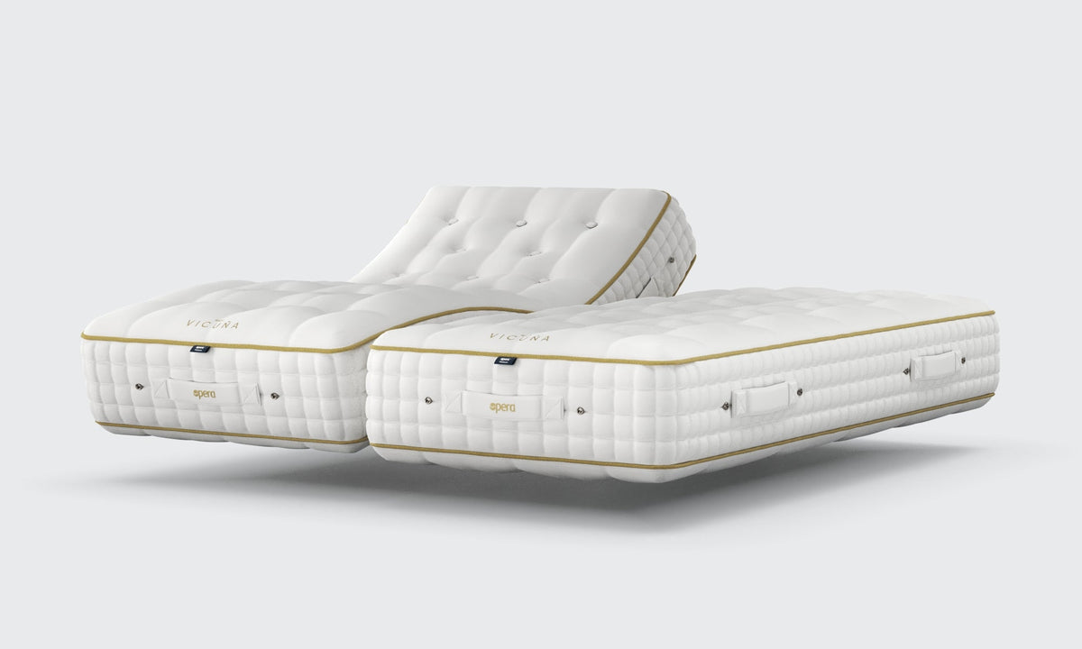 Opera Beds Vicuña Luxury Adjustable Mattress - Handcrafted Natural Wool & Silk Mattress - Detail View 29