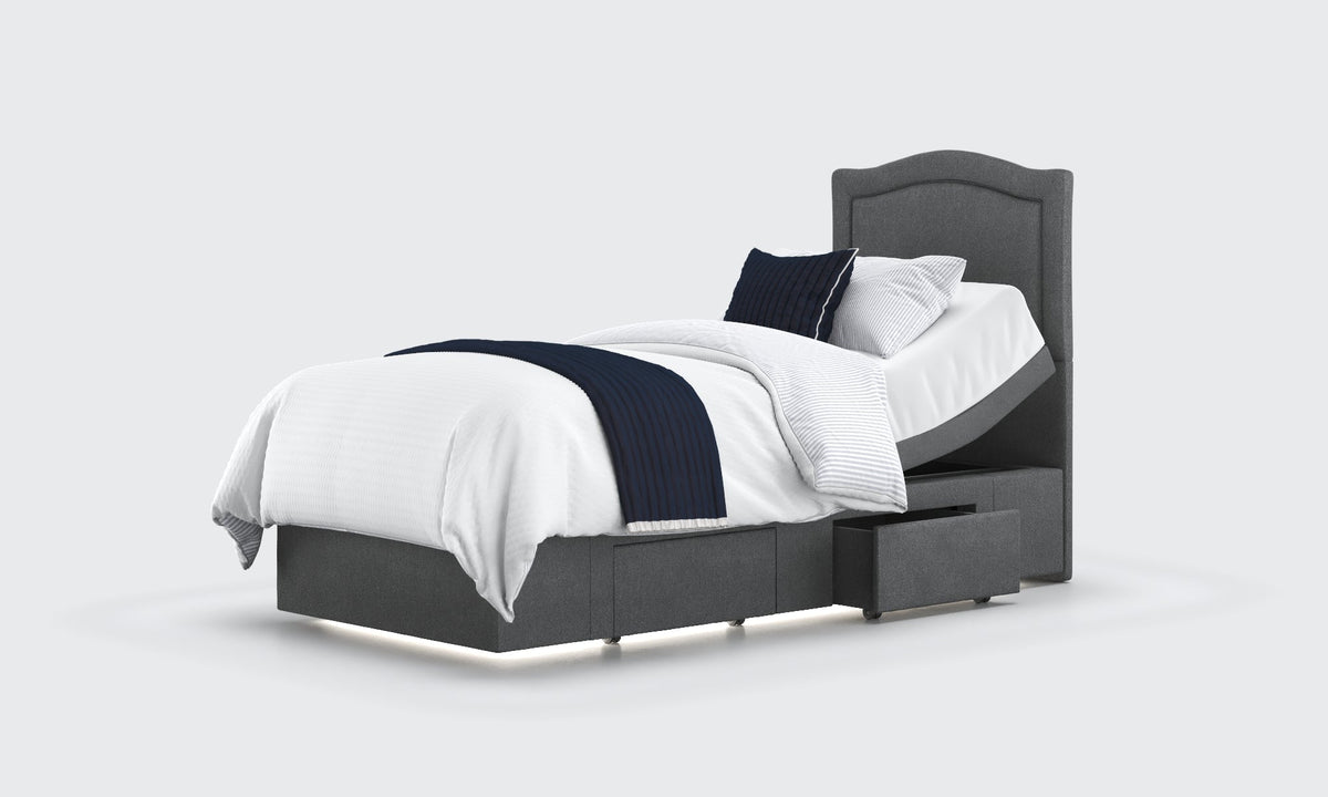 Opera Beds Pearl Motion Divan Electric Adjustable Bed - Luxury Profiling Sleep System - Detail View 11