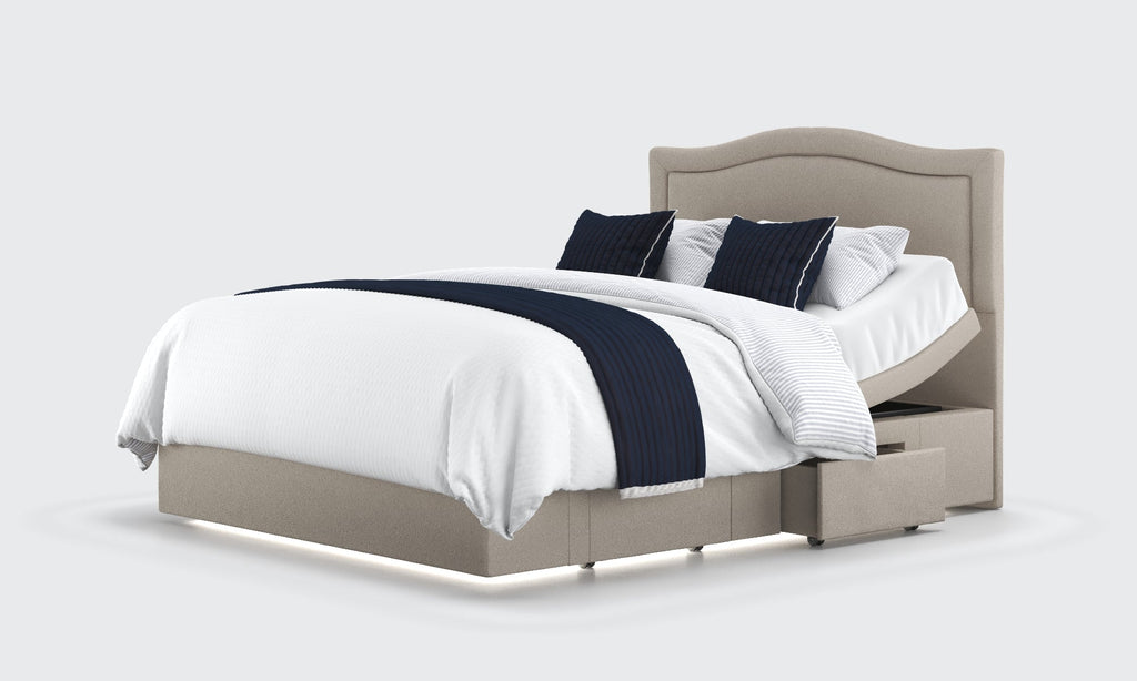 Opera Beds Pearl Motion Divan Electric Adjustable Bed - Luxury Profiling Sleep System - Detail View 30