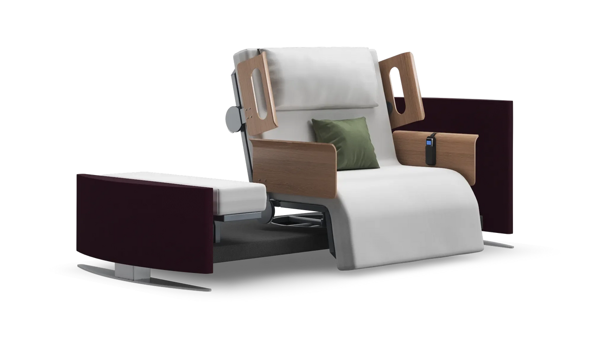 RotoBed Change Electric Rotating Chair Bed - Automated Swivel Stand-Up Assist Bed - Detail View 137