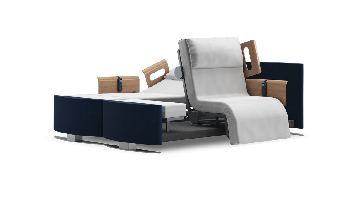 RotoBed Change Dual Electric Rotating Chair Bed - Independent Swivel & Assist Care Bed - Detail View 68