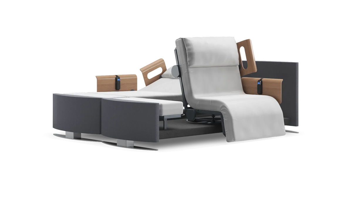 RotoBed Change Dual Electric Rotating Chair Bed - Independent Swivel & Assist Care Bed - Detail View 67