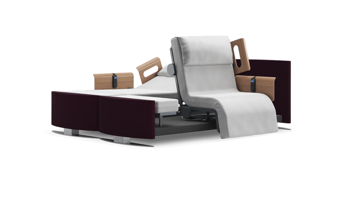RotoBed Change Dual Electric Rotating Chair Bed - Independent Swivel & Assist Care Bed - Detail View 64
