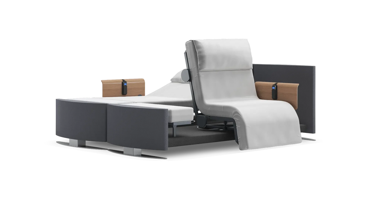 RotoBed Change Dual Electric Rotating Chair Bed - Independent Swivel & Assist Care Bed - Detail View 52