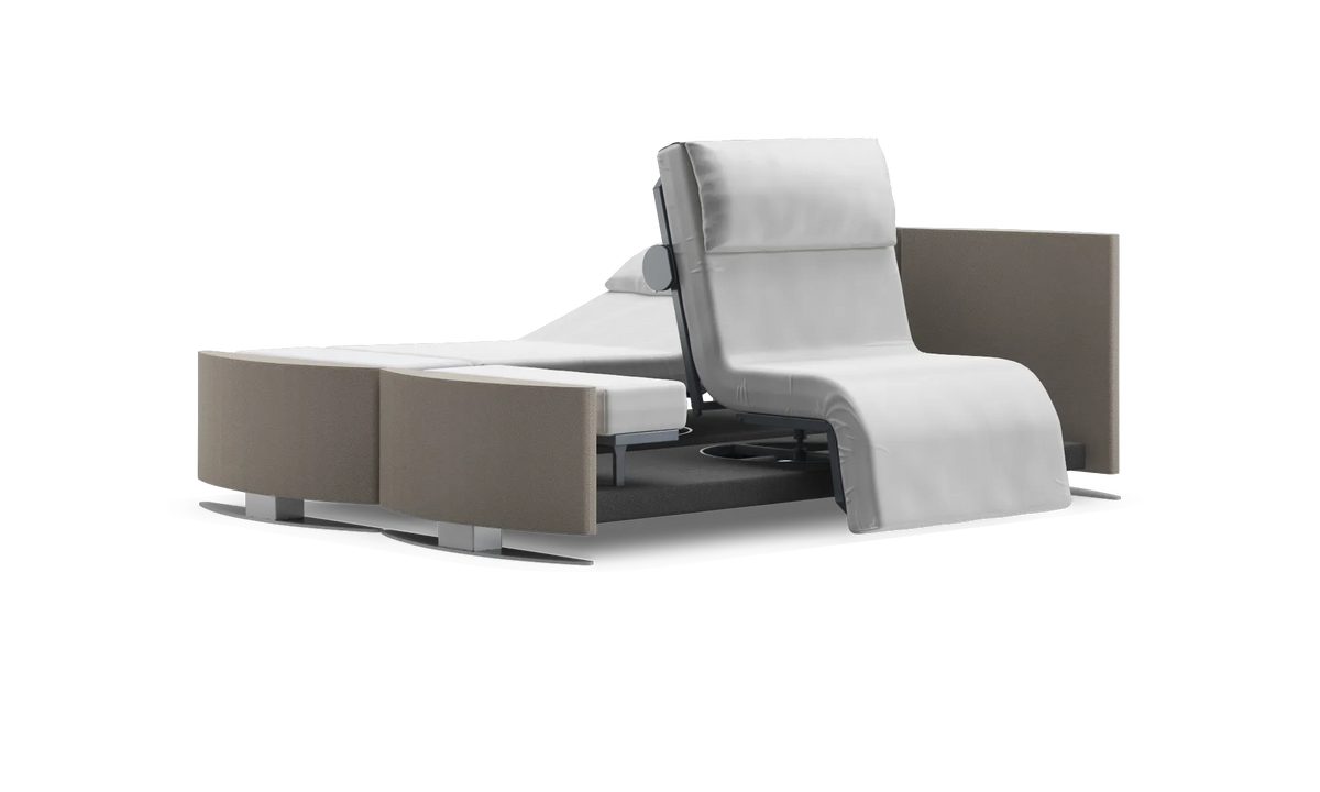 RotoBed Change Dual Electric Rotating Chair Bed - Independent Swivel & Assist Care Bed - Detail View 47