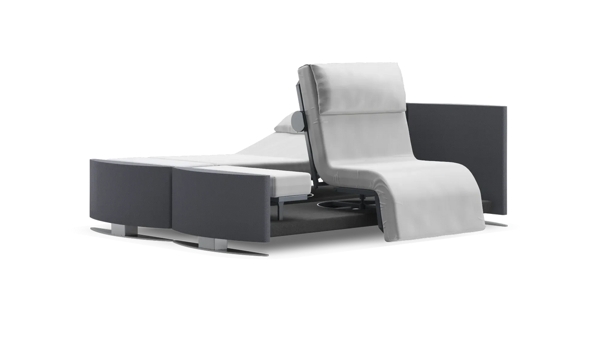RotoBed Change Dual Electric Rotating Chair Bed - Independent Swivel & Assist Care Bed - Detail View 43