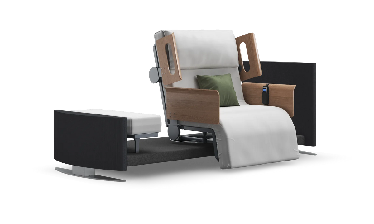 RotoBed Change Electric Rotating Chair Bed - Automated Swivel Stand-Up Assist Bed - Detail View 119