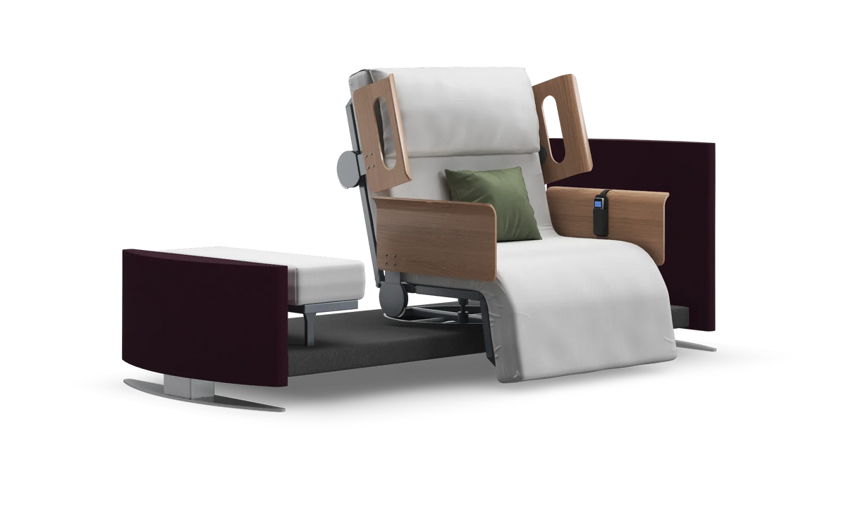 RotoBed Change Electric Rotating Chair Bed - Automated Swivel Stand-Up Assist Bed - Detail View 135