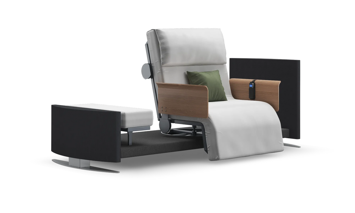 RotoBed Change Electric Rotating Chair Bed - Automated Swivel Stand-Up Assist Bed - Detail View 100