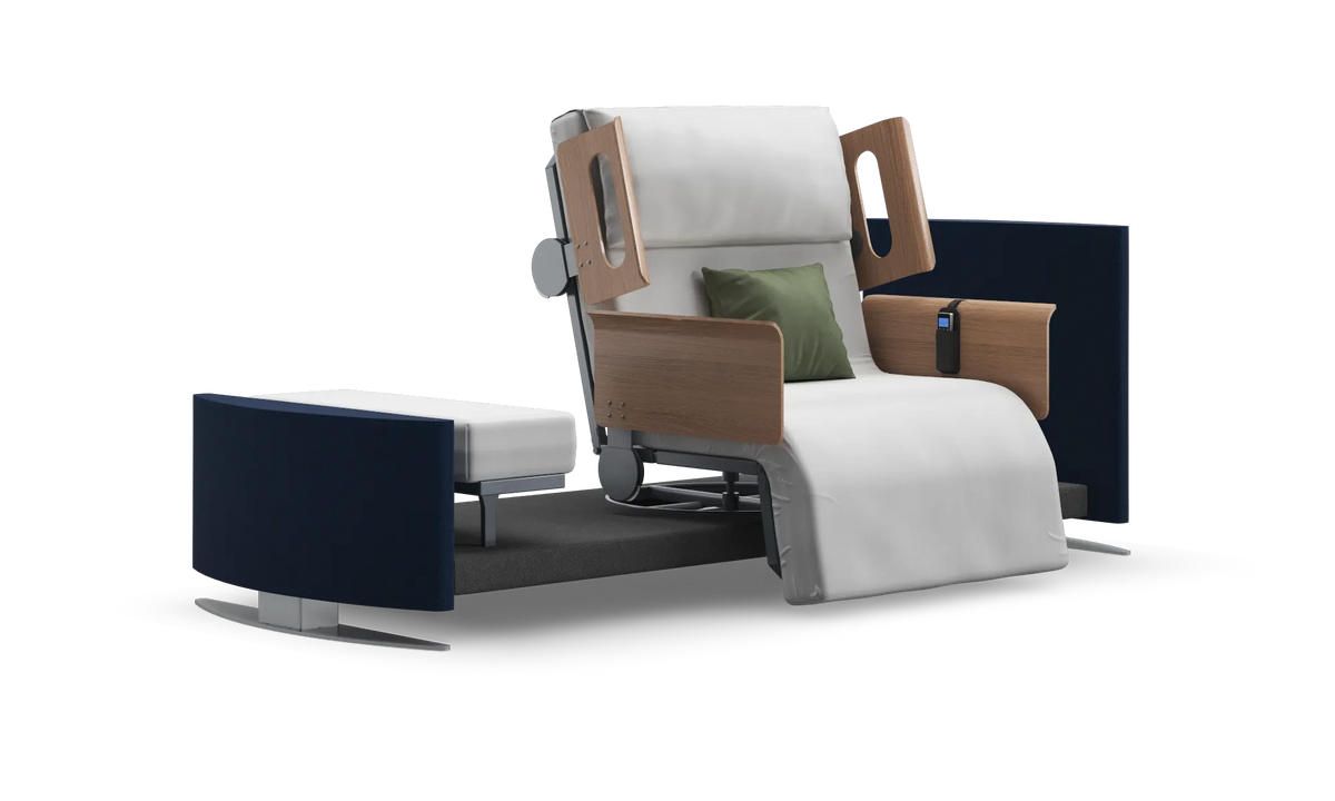 RotoBed Change Electric Rotating Chair Bed - Automated Swivel Stand-Up Assist Bed - Detail View 131