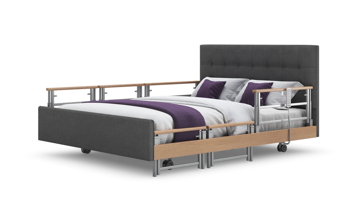 Opera Beds Signature Comfort Plus Dual Profiling Bed - Luxury Split Electric Care Bed - Detail View 117