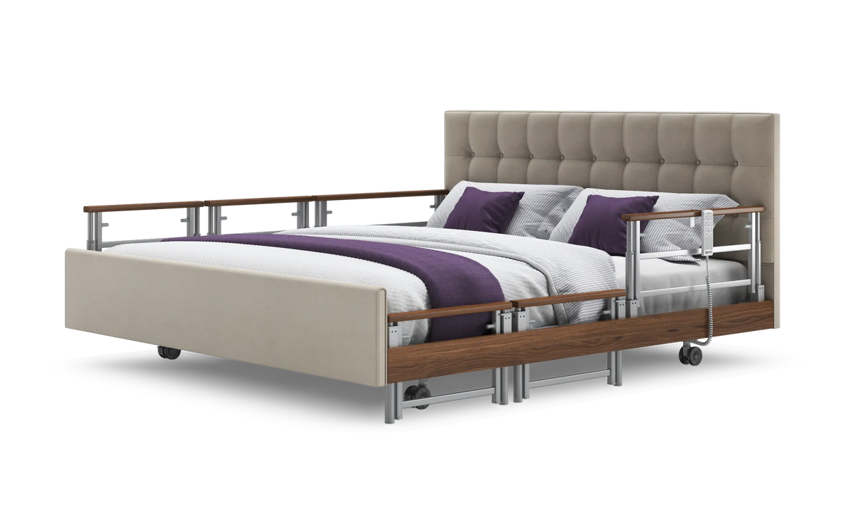 Opera Beds Signature Comfort Plus Dual Profiling Bed - Luxury Split Electric Care Bed - Detail View 123