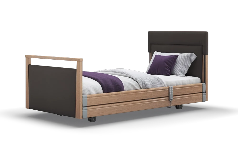 Opera Beds Signature Upholstered Electric Profiling Bed - Luxury Medical Care Bed - Detail View 139