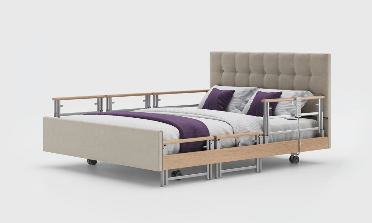 Opera Beds Signature Comfort Plus Dual Profiling Bed - Luxury Split Electric Care Bed - Detail View 104