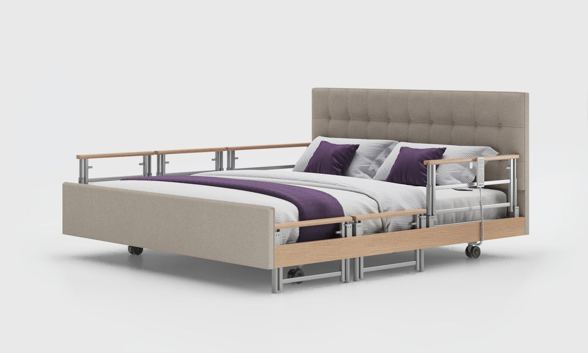Opera Beds Signature Comfort Plus Dual Profiling Bed - Luxury Split Electric Care Bed - Detail View 66