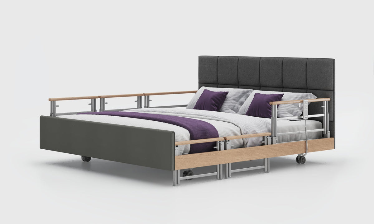 Opera Beds Signature Comfort Plus Dual Profiling Bed - Luxury Split Electric Care Bed - Detail View 90