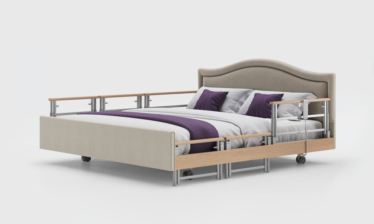 Opera Beds Signature Comfort Plus Dual Profiling Bed - Luxury Split Electric Care Bed - Detail View 80