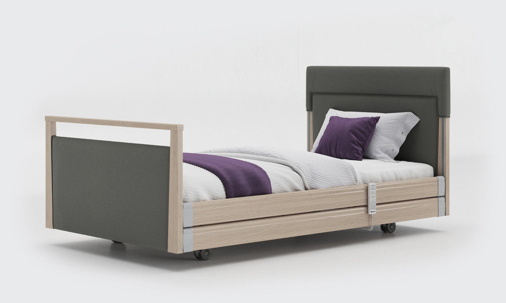 Opera Beds Signature Upholstered Electric Profiling Bed - Luxury Medical Care Bed - Detail View 98