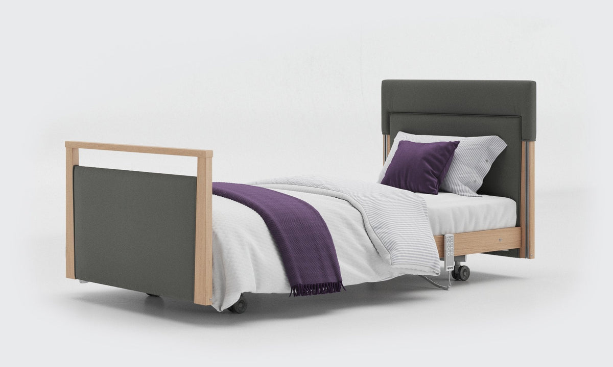 Opera Beds Signature Upholstered Electric Profiling Bed - Luxury Medical Care Bed - Detail View 19