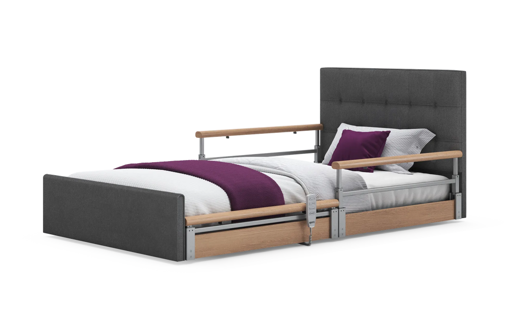 Opera Beds Solo Comfort Plus Profiling Floor Bed - Ultra-Low Falls Prevention Bed - Detail View 102