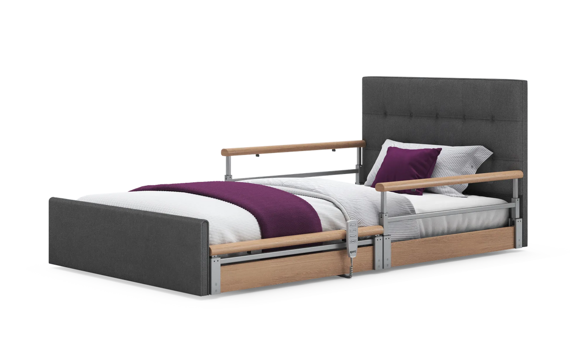 Opera Beds Solo Comfort Plus Profiling Floor Bed - Ultra-Low Falls Prevention Bed - Detail View 102