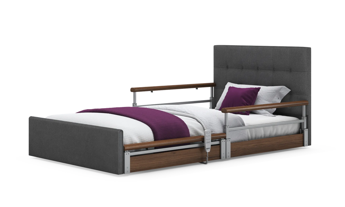 Opera Beds Solo Comfort Plus Profiling Floor Bed - Ultra-Low Falls Prevention Bed - Detail View 103