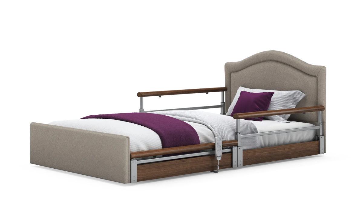 Opera Beds Solo Comfort Plus Profiling Floor Bed - Ultra-Low Falls Prevention Bed - Detail View 135