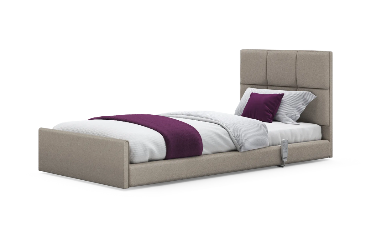 Opera Beds Solo Comfort Profiling Floor Bed - Ultra-Low Electric Nursing Bed - Detail View 65
