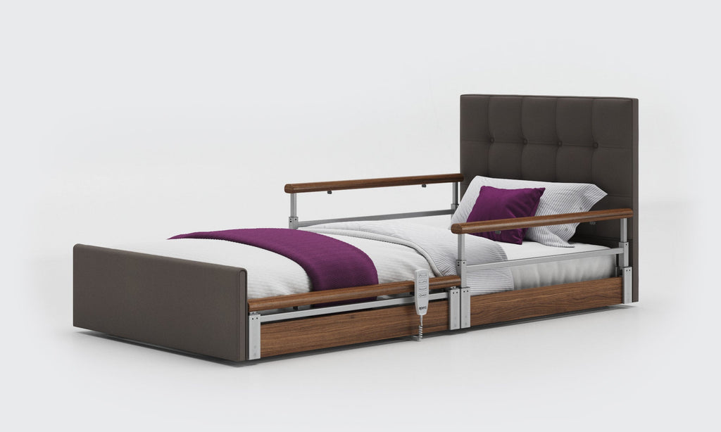 Opera Beds Solo Comfort Plus Profiling Floor Bed - Ultra-Low Falls Prevention Bed - Detail View 65