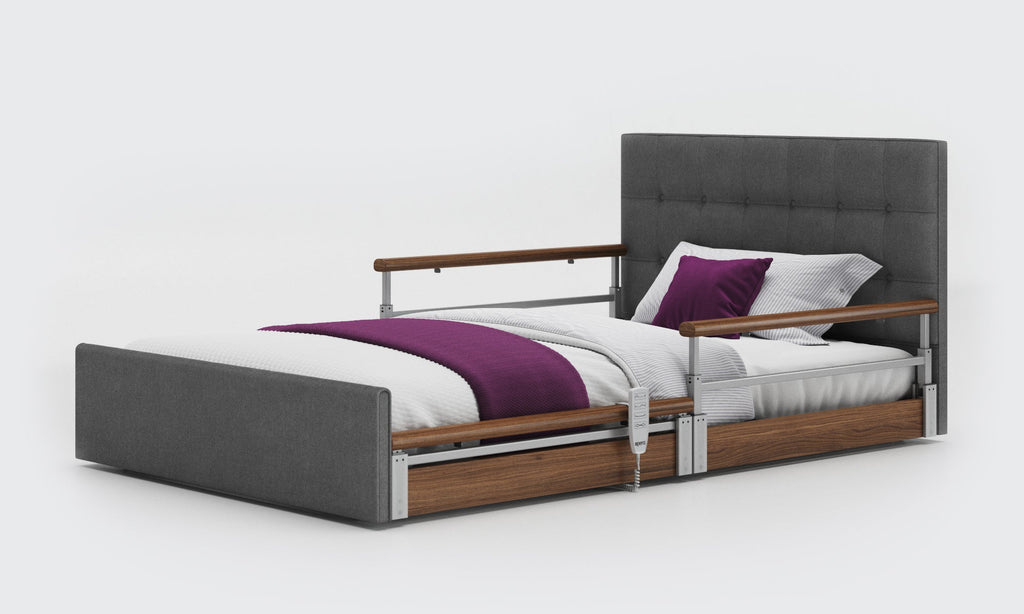 Opera Beds Solo Comfort Plus Profiling Floor Bed - Ultra-Low Falls Prevention Bed - Detail View 89