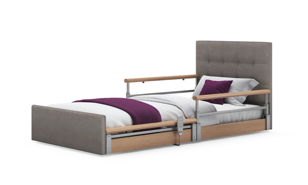 Opera Beds Solo Comfort Plus Profiling Floor Bed - Ultra-Low Falls Prevention Bed - Detail View 172