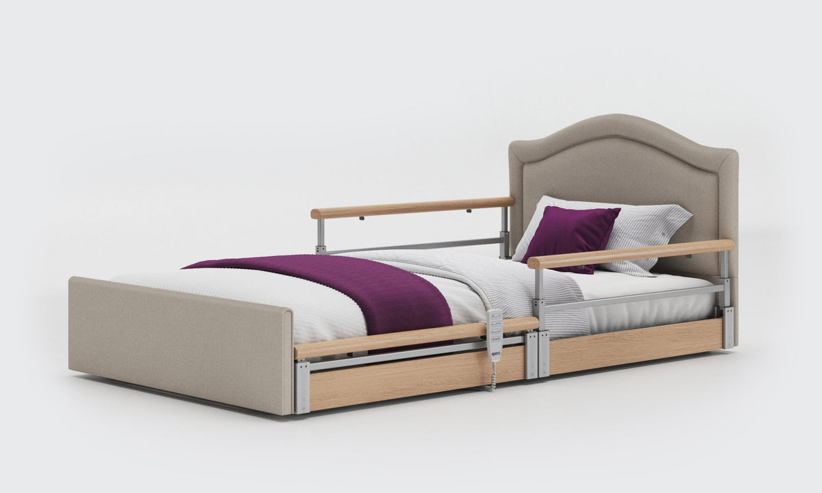 Opera Beds Solo Comfort Plus Profiling Floor Bed - Ultra-Low Falls Prevention Bed - Detail View 24