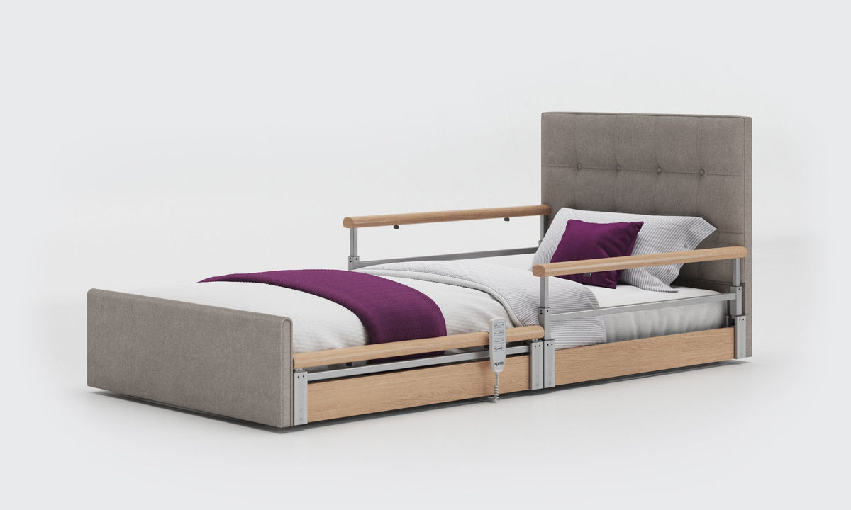 Opera Beds Solo Comfort Plus Profiling Floor Bed - Ultra-Low Falls Prevention Bed - Detail View 9
