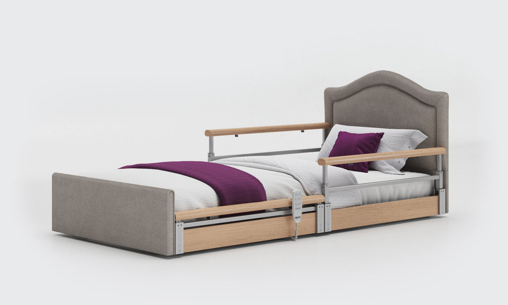 Opera Beds Solo Comfort Plus Profiling Floor Bed - Ultra-Low Falls Prevention Bed - Detail View 12