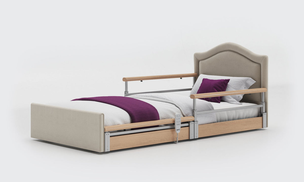 Opera Beds Solo Comfort Plus Profiling Floor Bed - Ultra-Low Falls Prevention Bed - Detail View 13