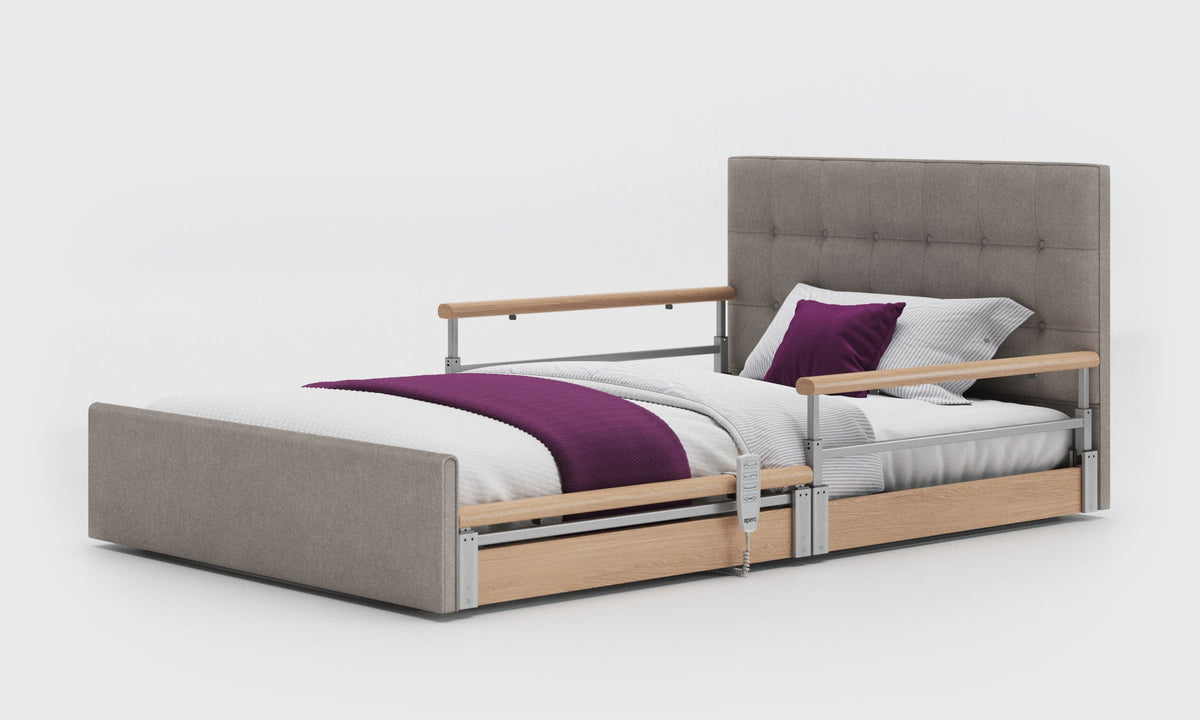 Opera Beds Solo Comfort Plus Profiling Floor Bed - Ultra-Low Falls Prevention Bed - Detail View 38
