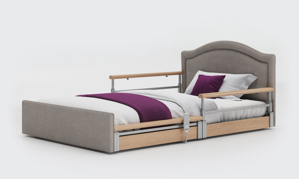 Opera Beds Solo Comfort Plus Profiling Floor Bed - Ultra-Low Falls Prevention Bed - Detail View 41