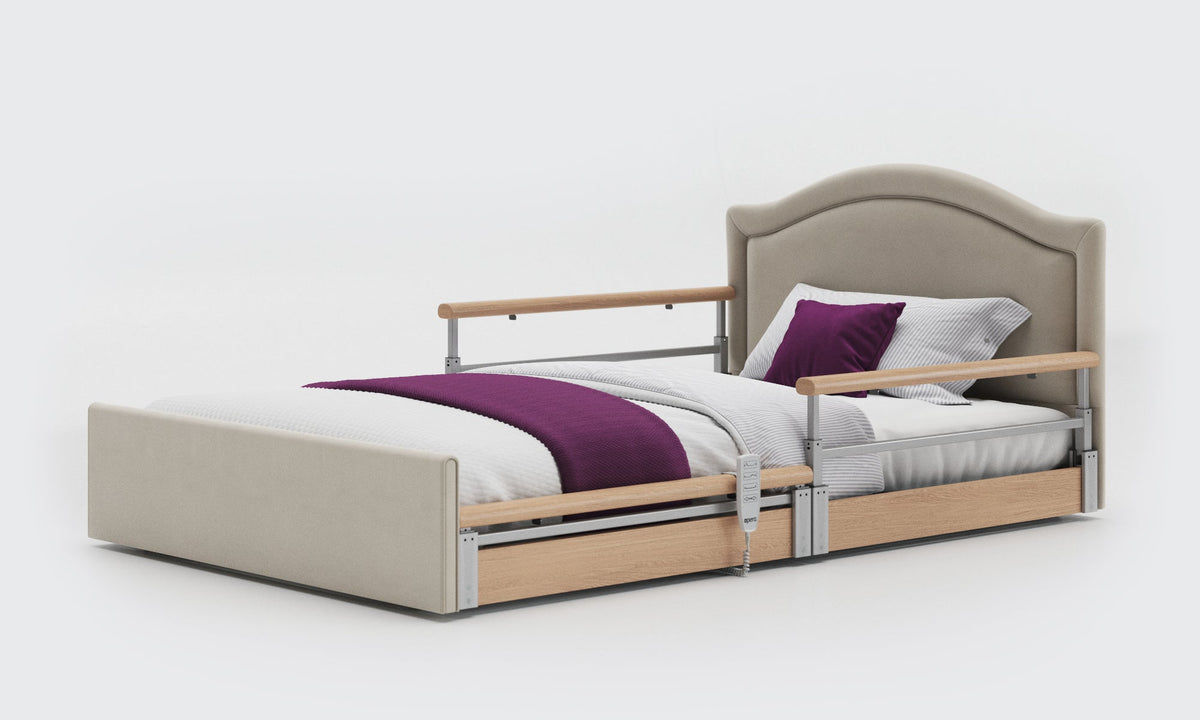 Opera Beds Solo Comfort Plus Profiling Floor Bed - Ultra-Low Falls Prevention Bed - Detail View 42