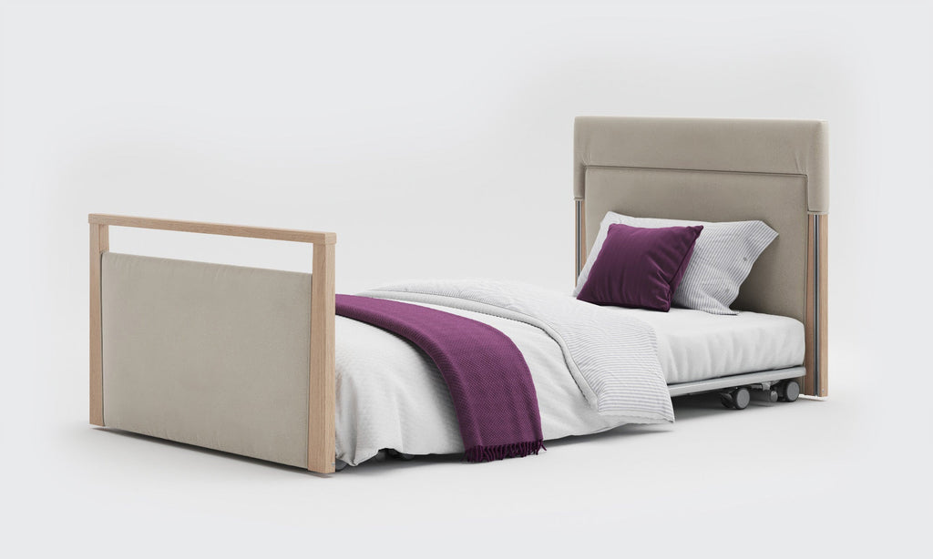 Opera Beds Solo SafeSide Upholstered Profiling Floor Bed - Ultra-Low Care Bed - Detail View 35