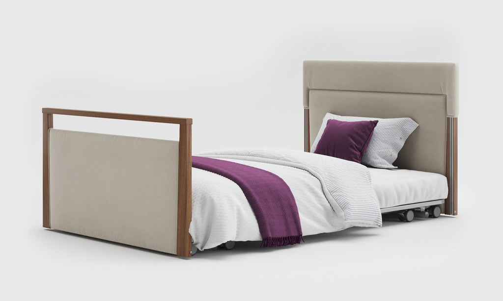 Opera Beds Solo SafeSide Upholstered Profiling Floor Bed - Ultra-Low Care Bed - Detail View 72