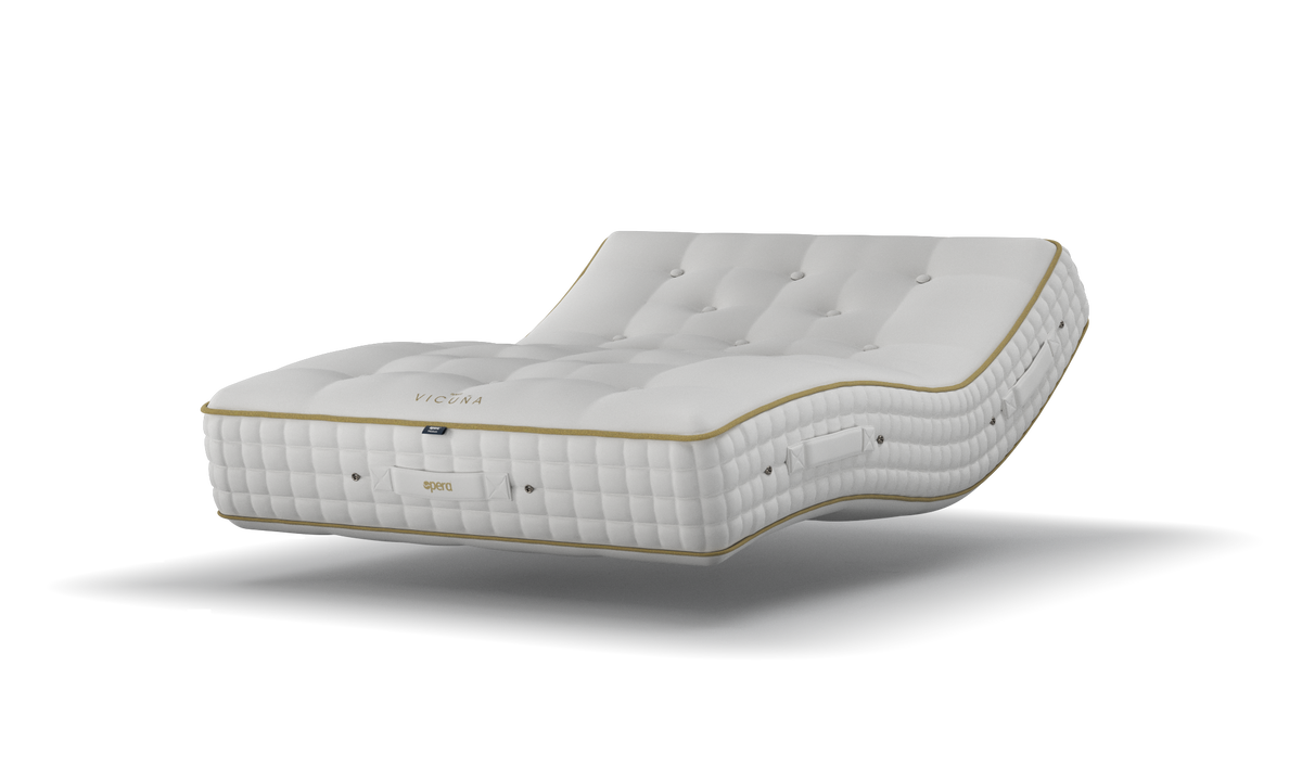 Opera Beds Vicuña Luxury Adjustable Mattress - Handcrafted Natural Wool & Silk Mattress - Main Product Image